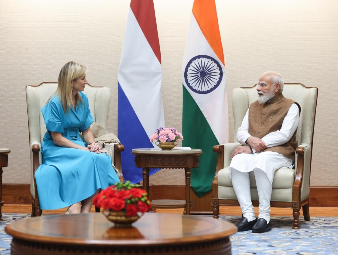 प्रधानमंत्री मोदी और नीदरलैंड्स की महारानी मैक्सिमा के बीच बैठक; भारत के डिजिटल सार्वजनिक बुनियादी ढांचे और जन धन योजना पर हुई चर्चा