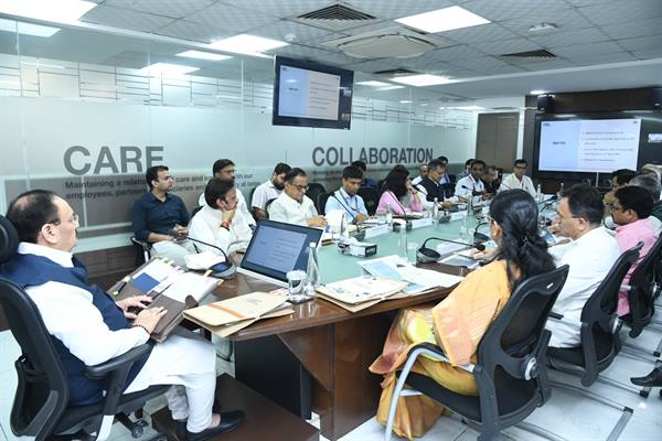 आयुष्मान भारत डिजिटल मिशन की तीसरी बैठक संपन्न: देश में 93.95 करोड़ से अधिक आभा नंबर बने, जे.पी. नड्डा ने की समीक्षा