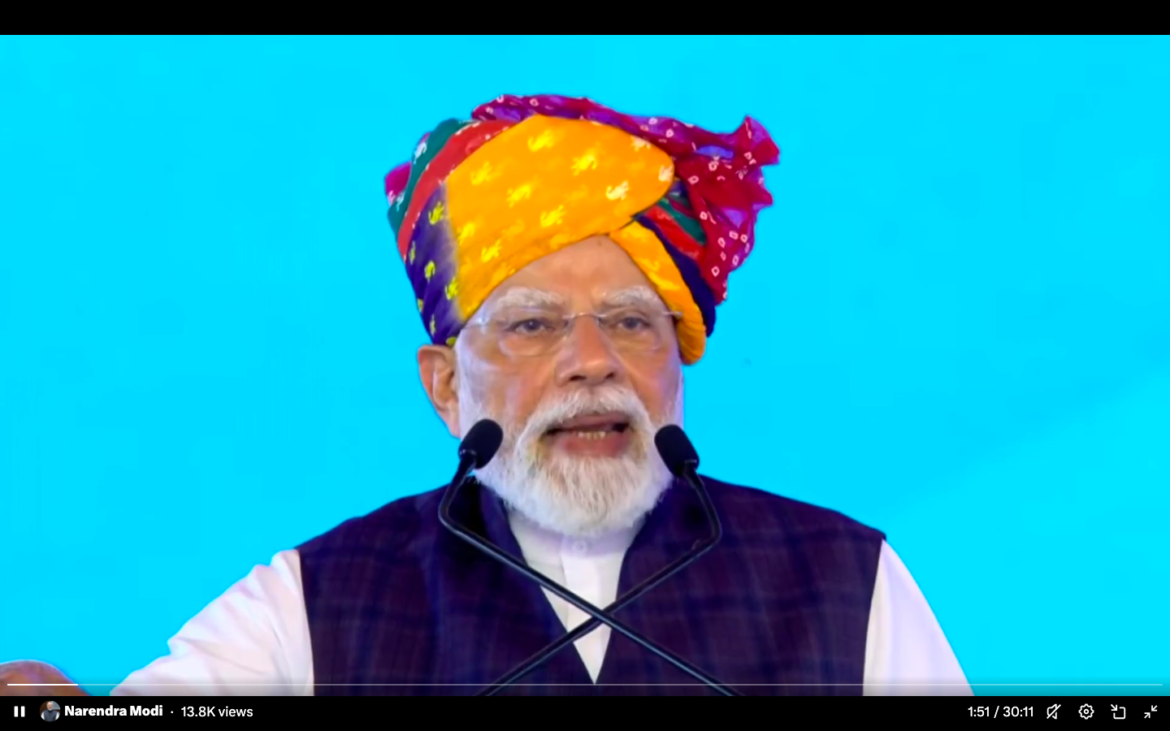 जींद में पीएम मोदी ने ₹14,700 करोड़ की विकास योजनाओं की दी सौगात, देश की पहली हाइड्रोजन ट्रेन को दिखाई हरी झंडी