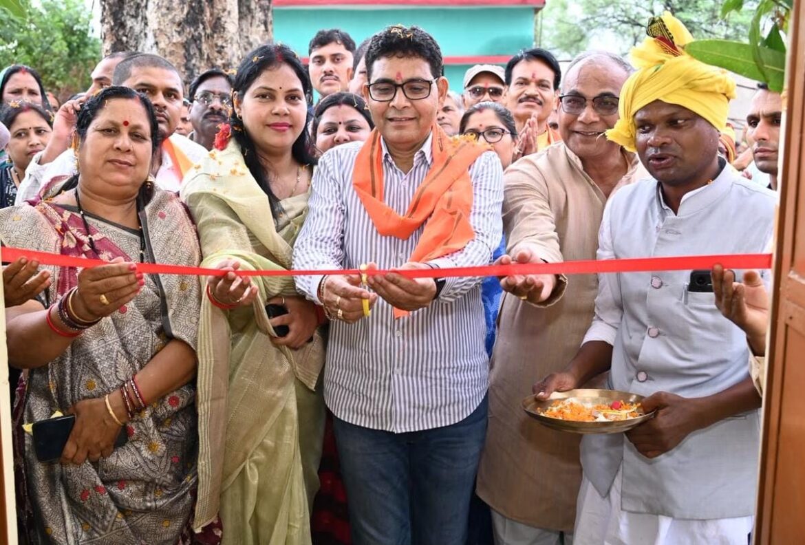 सरकार गांव, गरीब और किसानों की तरक्की के लिए प्रतिबद्ध-मंत्री श्री टंक राम वर्मा