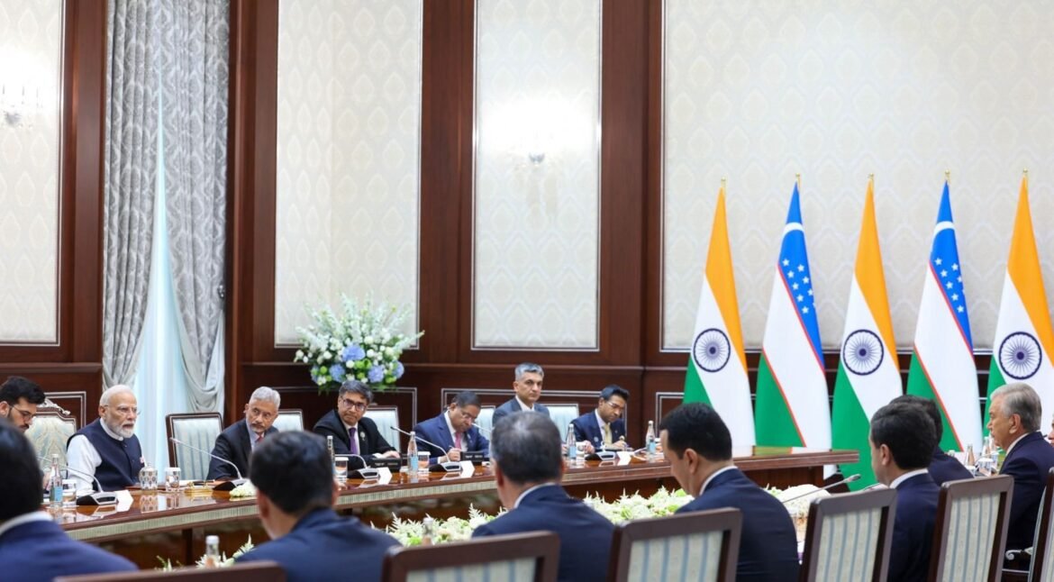 ताशकंद वार्ता: भारत और उज्बेकिस्तान ने तय किए नए रणनीतिक लक्ष्य, द्विपक्षीय साझेदारी को मिलेगी नई दिशा