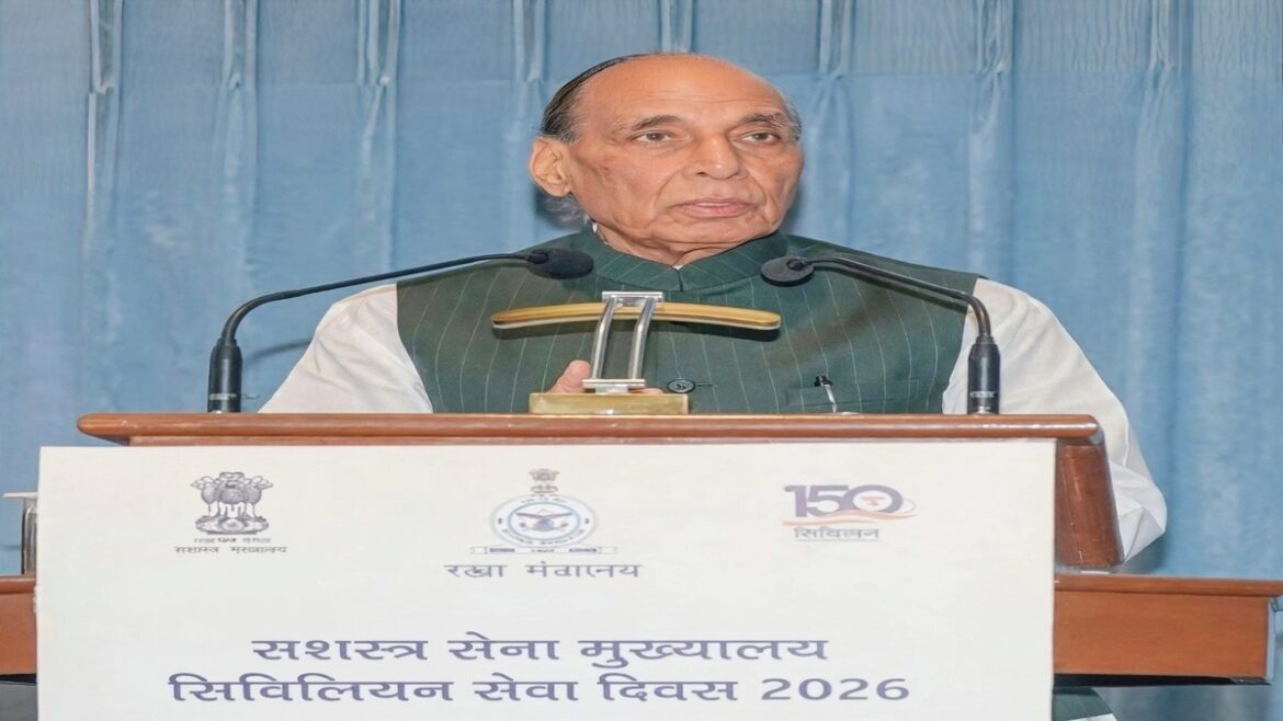 राष्ट्रीय सुरक्षा और उभरती चुनौतियों से निपटने के लिए सैन्य-नागरिक तालमेल अनिवार्य: राजनाथ सिंह