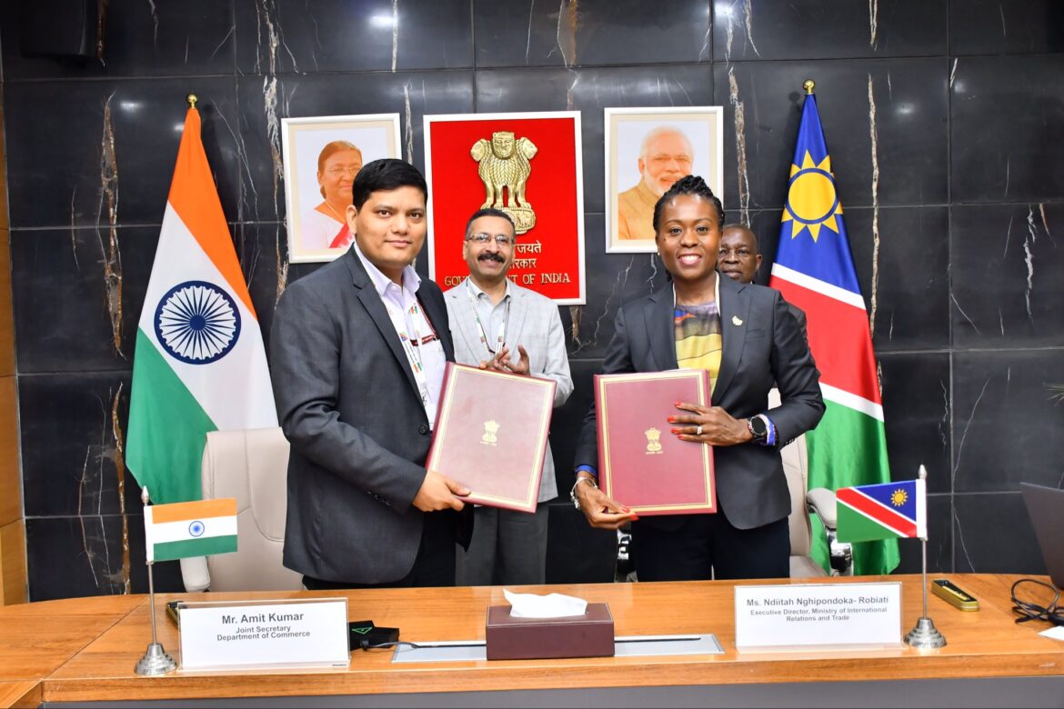 नई दिल्ली में भारत-नामीबिया संयुक्त व्यापार समिति का चौथा सत्र संपन्न, आर्थिक व व्यापारिक संबंधों को मिली नई दिशा