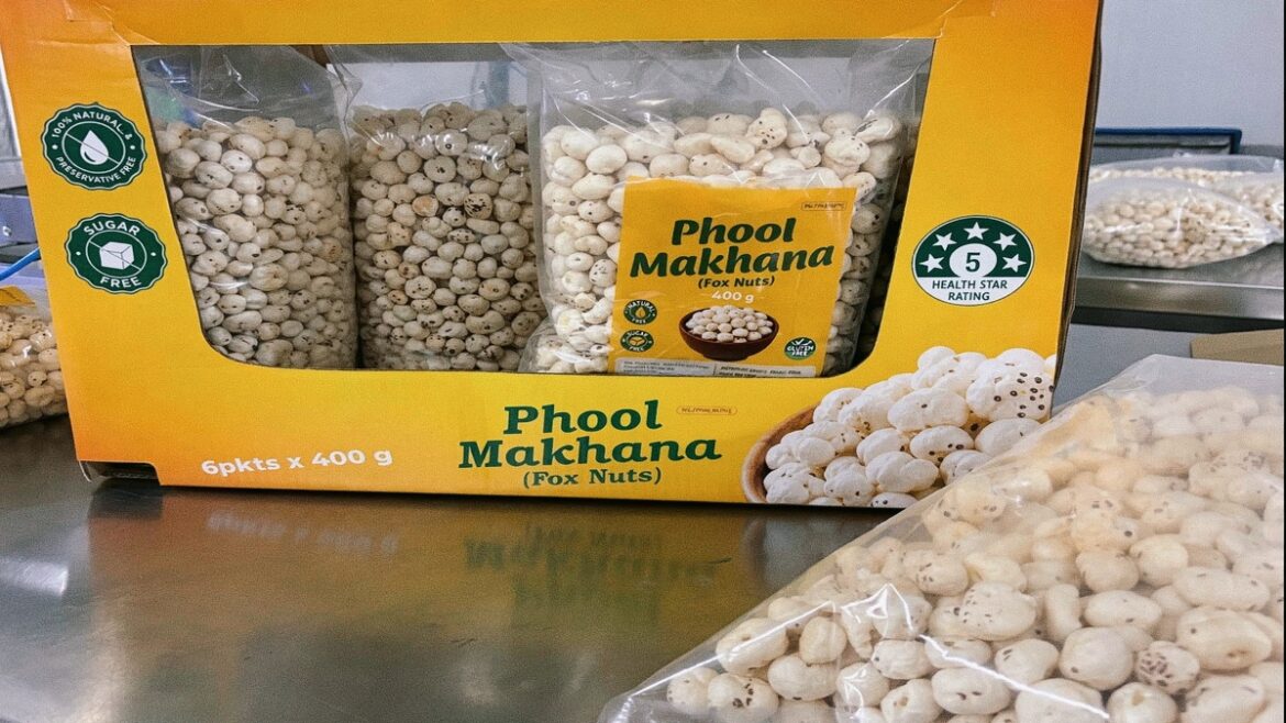 बिहार के कृषि क्षेत्र की बड़ी छलांग: एपीडा के सहयोग से ऑस्ट्रेलिया को निर्यात हुआ जीआई टैग वाला मिथिला मखाना