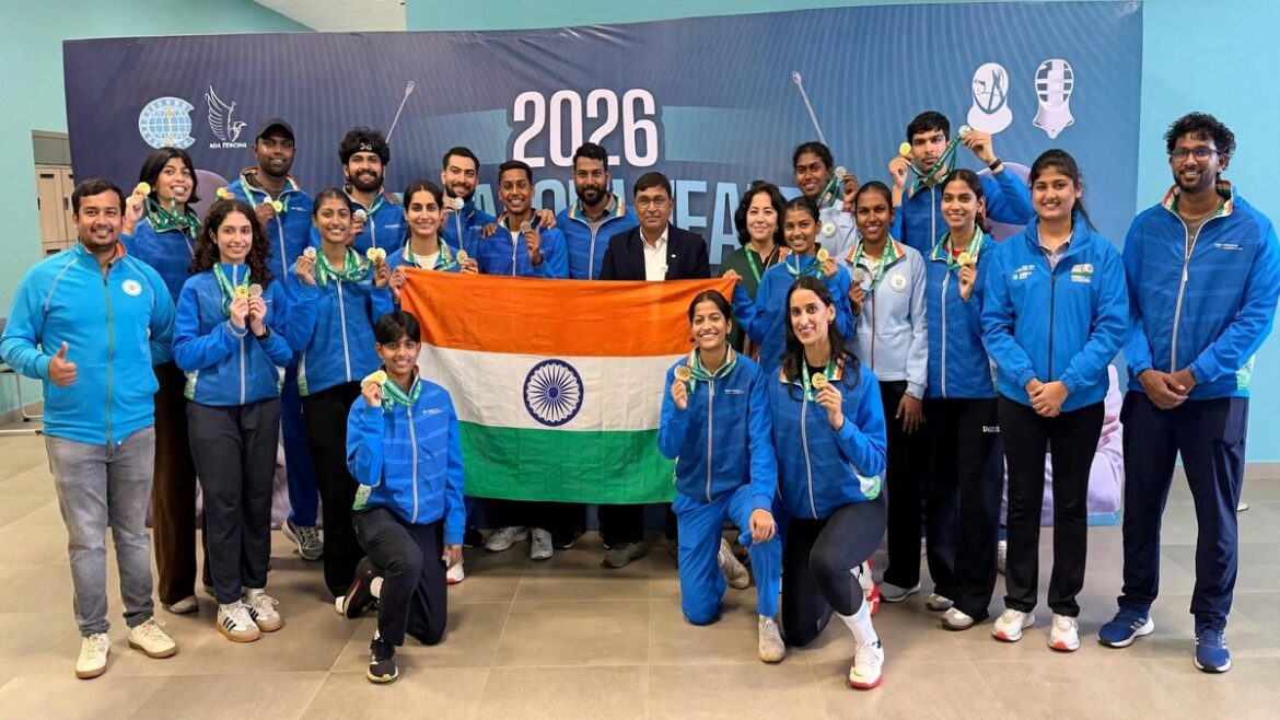 कॉमनवेल्थ फेंसिंग चैंपियनशिप 2026: भारत ने जीते कुल 35 पदक, ओवरऑल चैंपियन बनकर हासिल की ऐतिहासिक विल्किंसन स्वॉर्ड ट्रॉफी