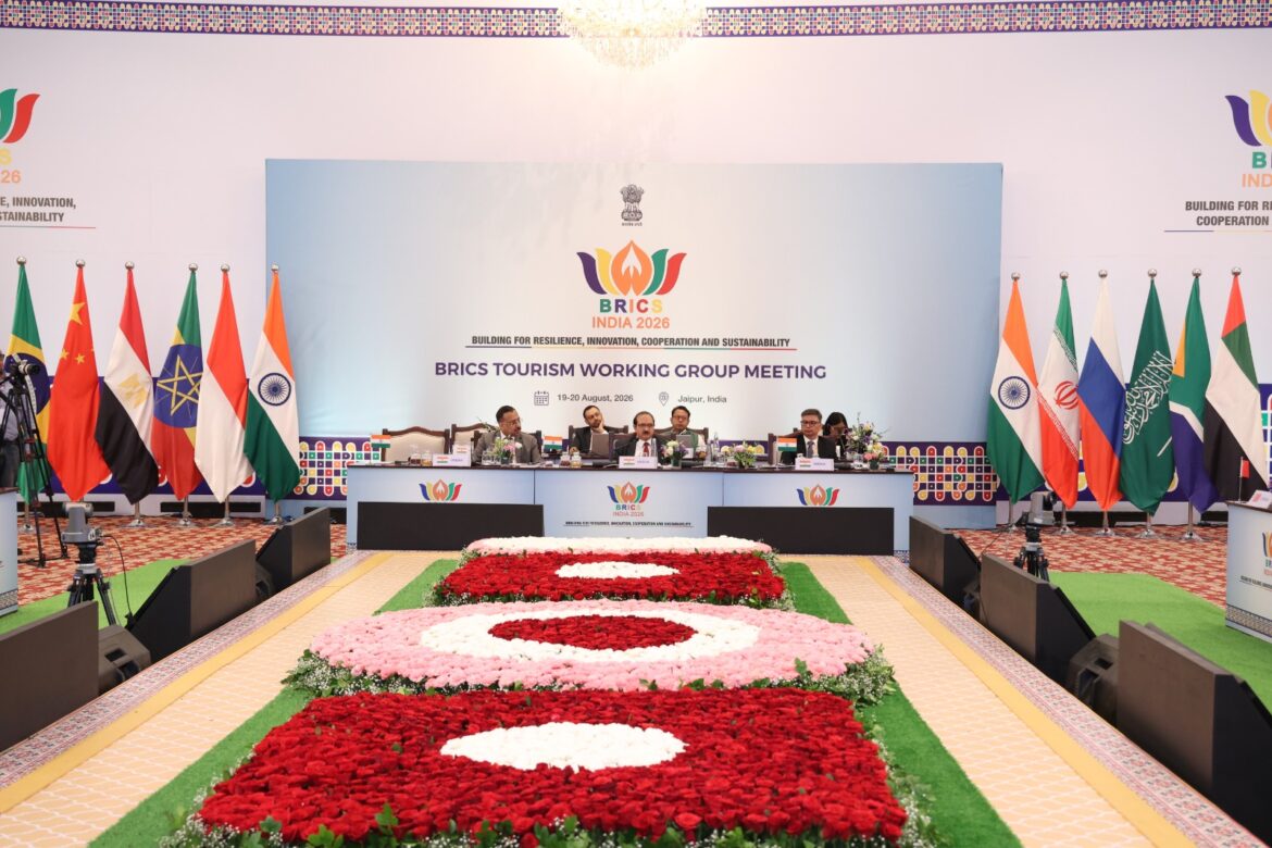 जयपुर में दूसरी ब्रिक्स पर्यटन कार्य समूह बैठक संपन्न, एआई और सतत विकास पर सदस्य देशों ने दिया जोर