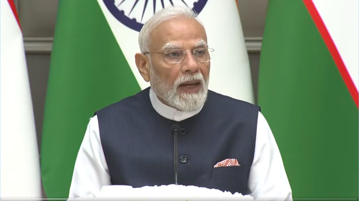 ताशकंद में बोले पीएम मोदी: मध्य एशिया से भारत के रिश्तों का मुख्य आधार है उज्बेकिस्तान, 2030 तक व्यापार 5 गुना बढ़ाने पर सहमति