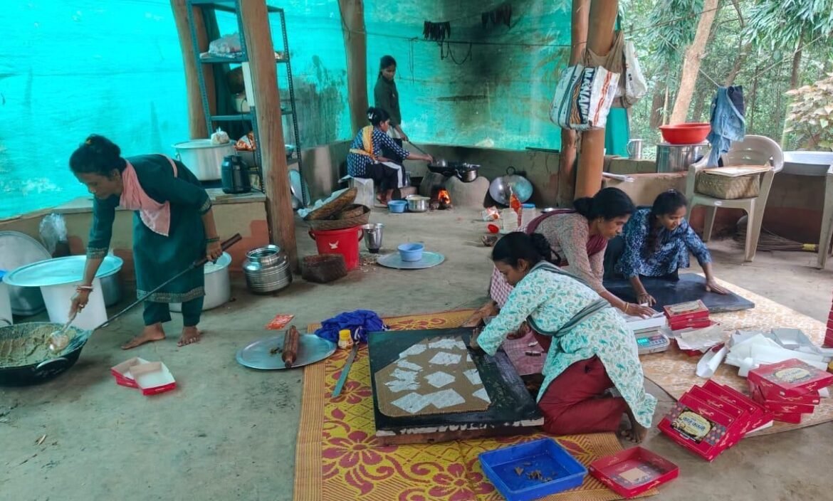 उद्यमिता की नई मिसाल : बस्तर की महिलाओं ने तैयार की बिना शक्कर वाली ऑर्गेनिक काजू-कतली