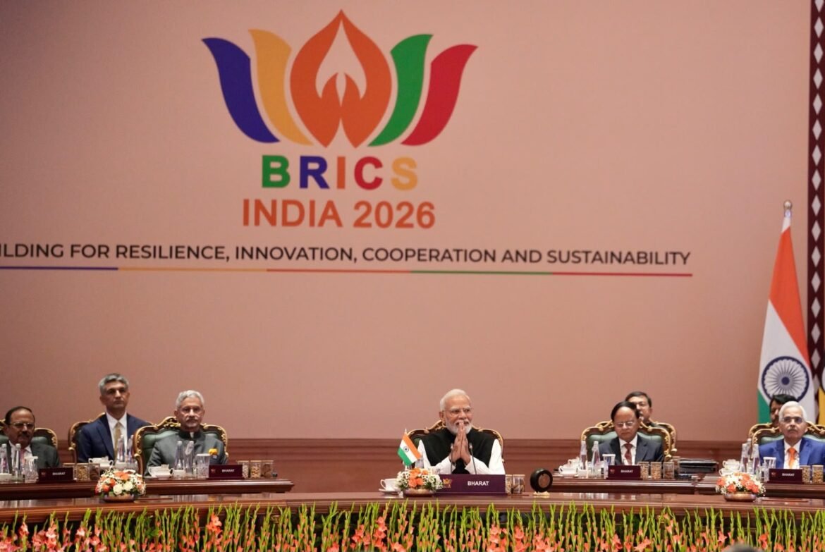ब्रिक्स सम्मेलन में ‘नई दिल्ली घोषणा-2026’ पर सभी सदस्यों की मुहर, 20 वर्ष पूरे होने पर डाक टिकट जारी