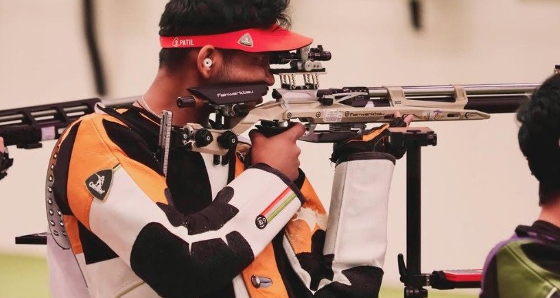 एशियाई खेल 2026: भारतीय पुरुष निशानेबाजी टीम ने 10 मीटर एयर राइफल में जीता रजत पदक