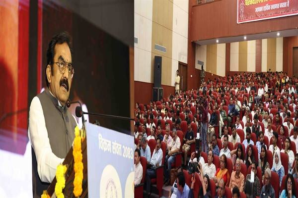 भोपाल विज्ञान मेला: लोक निर्माण मंत्री ने विद्यार्थियों से किया व्यावहारिक नवाचार अपनाने का आह्वान