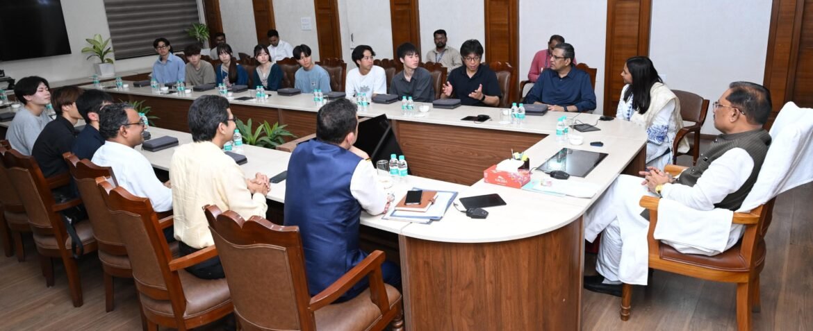 भारत-जापान के बीच सांस्कृतिक जुड़ाव को शिक्षा और तकनीक दे रहे नया विस्तार : मुख्यमंत्री श्री विष्णु देव साय