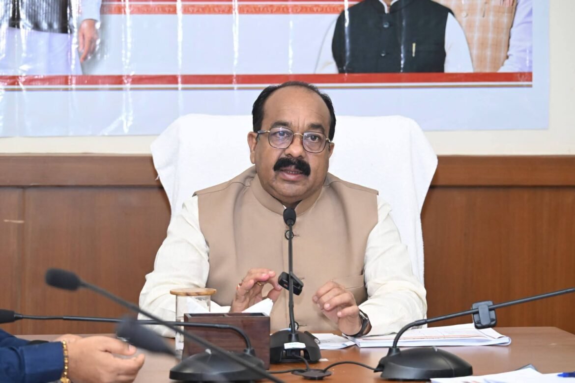 उप मुख्यमंत्री श्री अरुण साव ने ‘सेवा संकल्प अभियान’ की तैयारियों की समीक्षा की