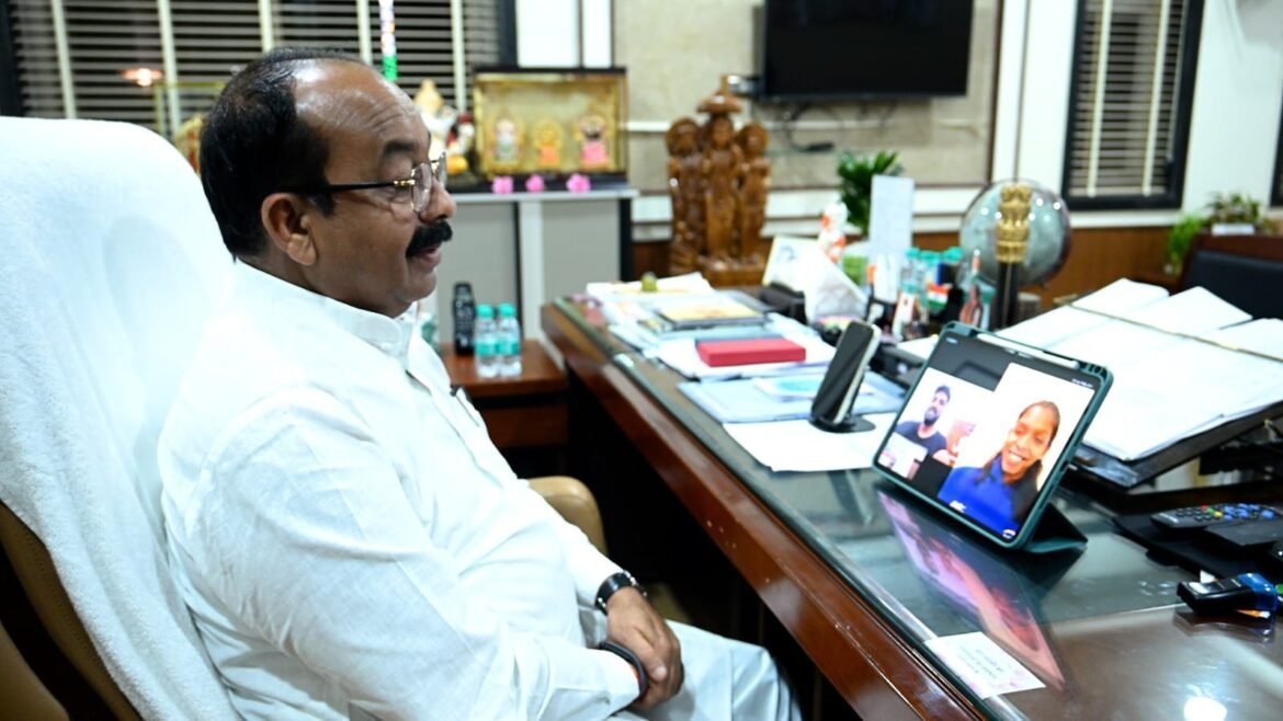 उप मुख्यमंत्री श्री अरुण साव ने एशियन गेम्स की कबड्डी गोल्ड मेडलिस्ट संजू देवी से बात कर दी बधाई, कहा आपने छत्तीसगढ़ का बढ़ाया मान