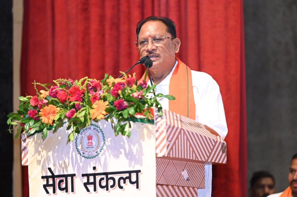 प्रधानमंत्री श्री नरेंद्र मोदी के नेतृत्व में सशक्त और विकसित भारत का हो रहा निर्माण : मुख्यमंत्री श्री विष्णु देव साय