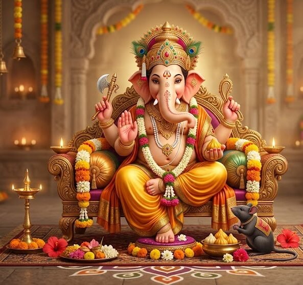 गणेश चतुर्थी पर देशभर में आस्था का उल्लास, मंदिरों और पंडालों में उमड़ी श्रद्धालुओं की भीड़