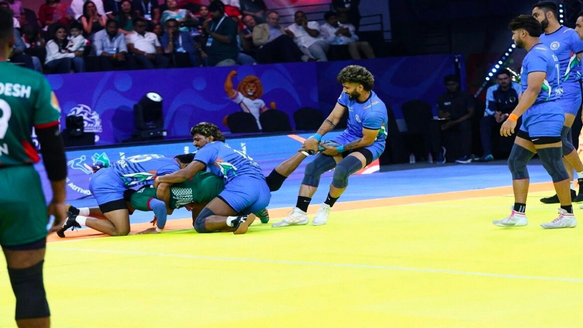 कॉमनवेल्थ कबड्डी चैंपियनशिप 2026: बांग्लादेश को 56-27 से हराकर भारतीय पुरुष टीम फाइनल में, खिताब के लिए श्रीलंका से होगी भिड़ंत