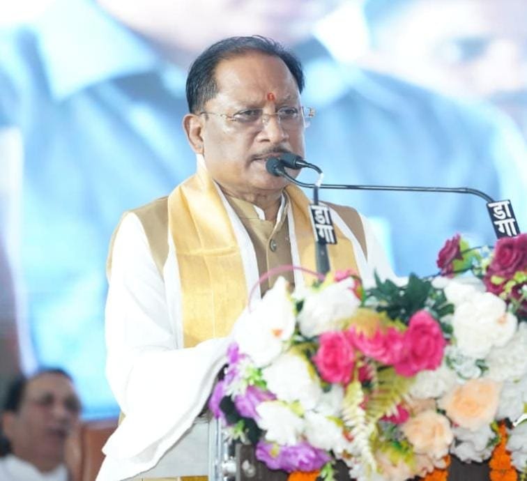 बाबा गुरु घासीदास जी के सत्य, अहिंसा और सामाजिक समरसता के मार्ग पर आगे बढ़ रही प्रदेश सरकार : मुख्यमंत्री श्री विष्णु देव साय